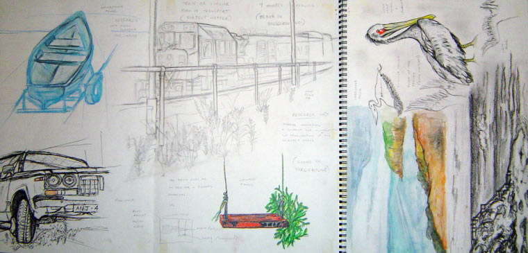 Tafe vis 1, 1996, Visual Diary