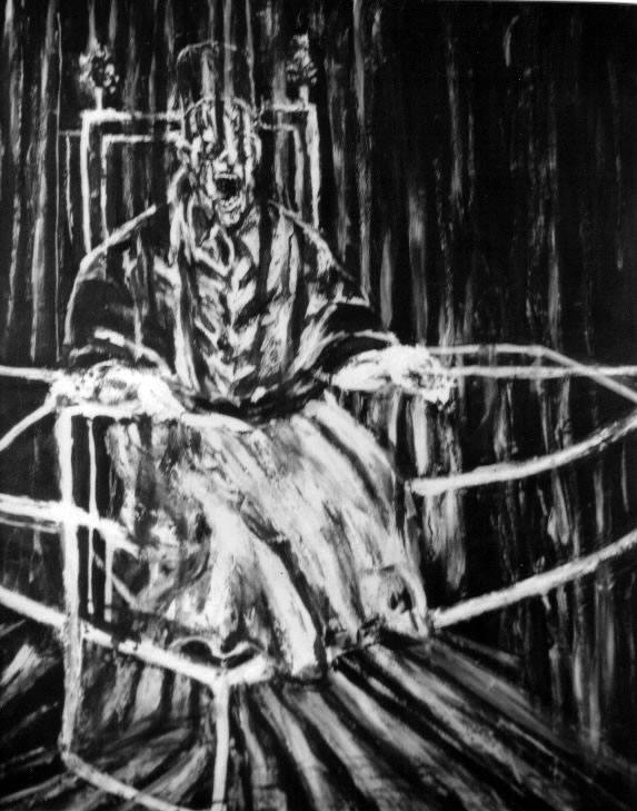 Francis paint, 1991, Painting