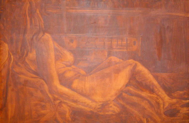 Life paint A, 1997, Painting