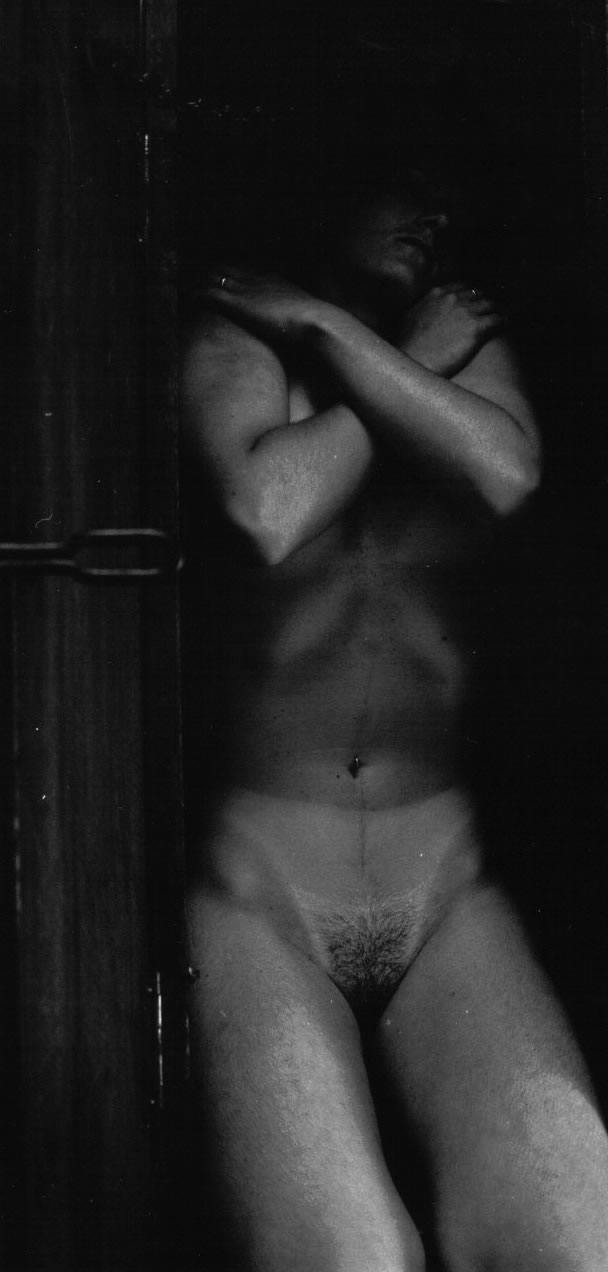 Self portrait in coffin, 2000, Photography