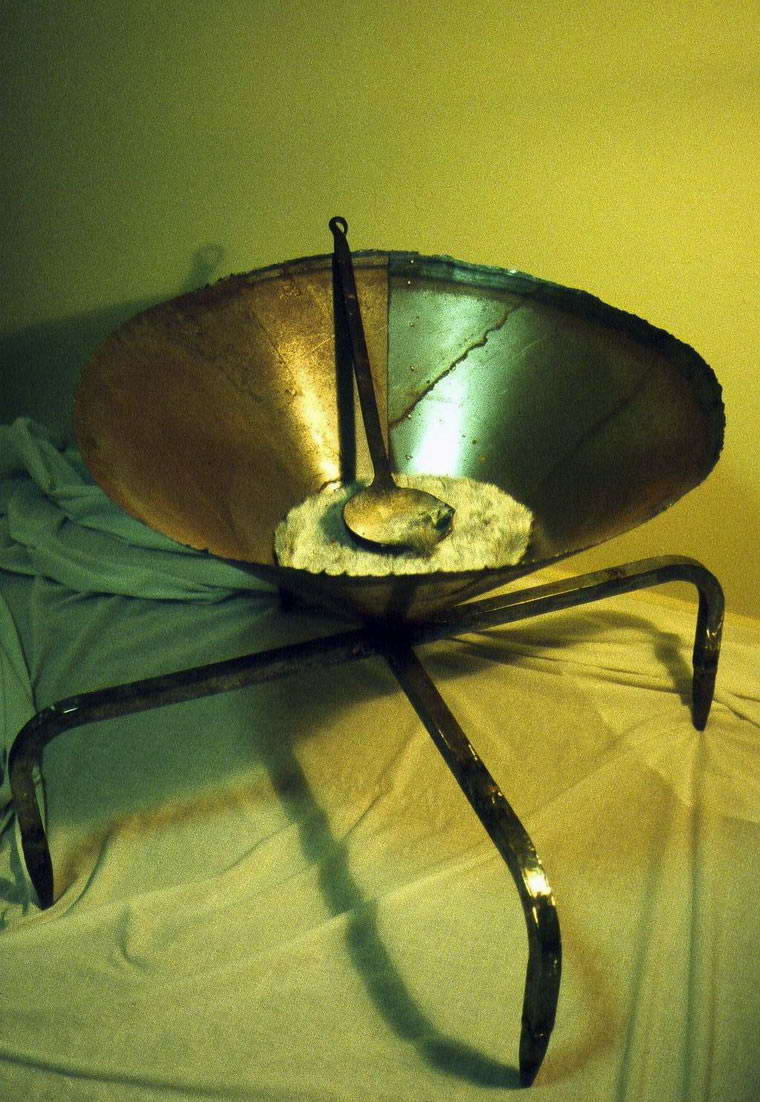 The fur soup B, 1998, Sculpture
